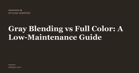 Gray Blending vs Full Color: A Low-Maintenance Guide