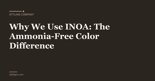 Why We Use INOA: The Ammonia-Free Color Difference